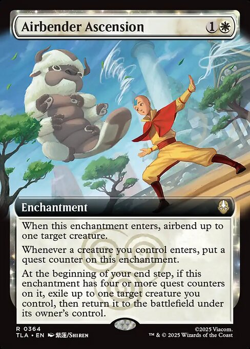 Airbender Ascension – Avatar: The Last Airbender (TLA-364) Magic: The Gathering card | LC-REM-20260804-15562144842060-eb941485-d85a-4693-b797-890e38c8d056 Image principale du produit