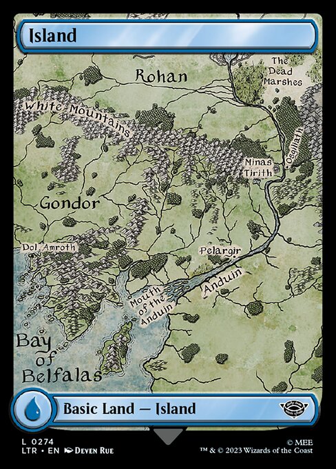 Island – The Lord of the Rings: Tales of Middle-earth (LTR-274) Magic: The Gathering card | LC-REM-20260804-15151254700364-eba0c7c5-ed63-41a5-93e1-a979a6f983b9