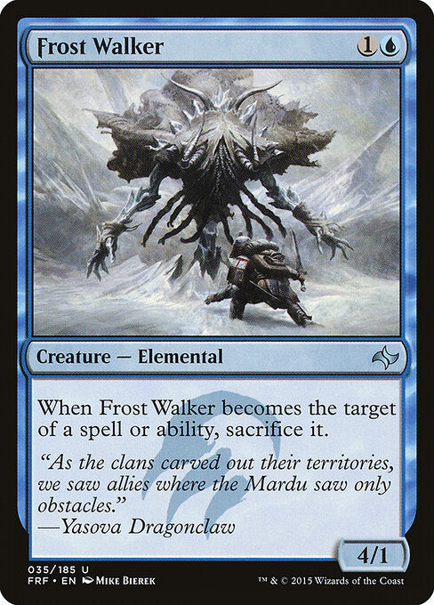 Frost Walker – Fate Reforged (FRF-35) Magic: The Gathering card Main image