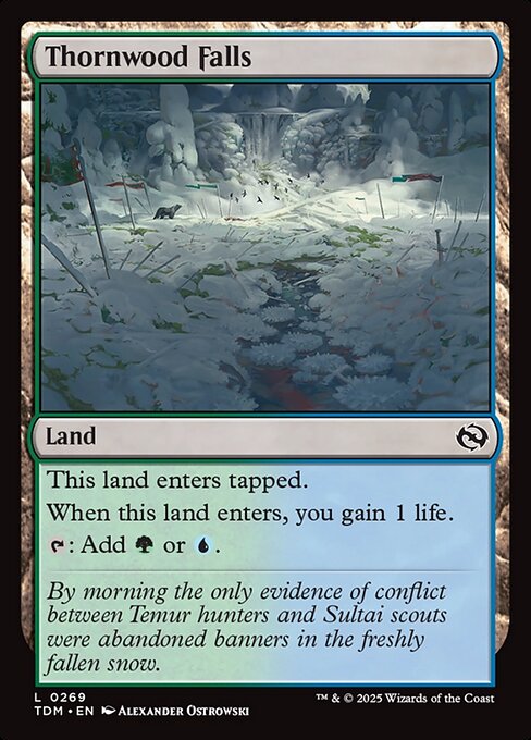 Thornwood Falls – Tarkir: Dragonstorm (TDM-269) Magic: The Gathering card | LC-REM-20260804-15401857909068-ebb502c2-5fd0-46a9-b77d-010f4a942056