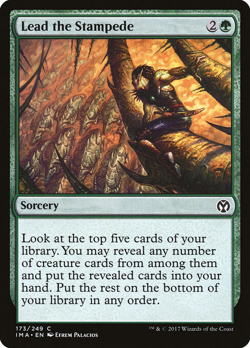 Lead the Stampede – Iconic Masters (IMA-173) Magic: The Gathering card | LC-REM-20260804-15909421515084-ebc160fd-e34f-46a1-9a38-5c51a49fe64e Hauptbild