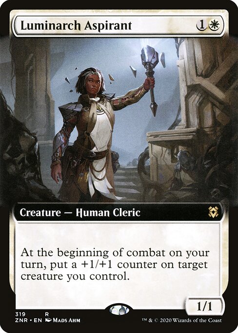 Luminarch Aspirant – Zendikar Rising (ZNR-319) Magic: The Gathering card | LC-REM-20260804-15151853240652-ebe9427d-068f-487c-9263-b40366a164bc