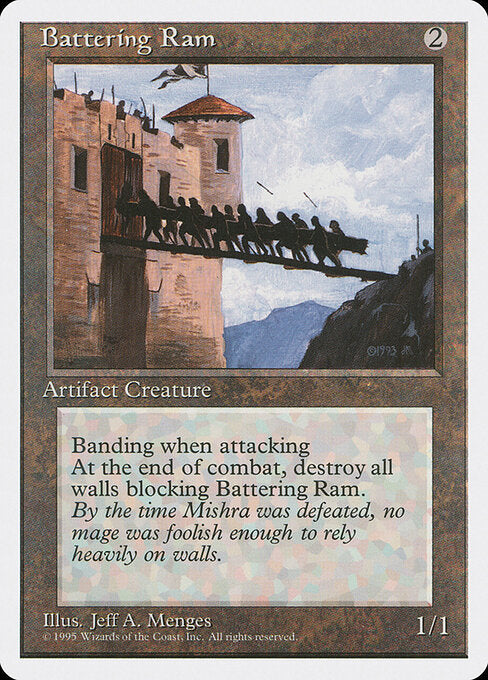 Battering Ram – Fourth Edition (4ED-297) Magic: The Gathering card | LC-REM-20260804-15151505703244-ebf5ea1c-0ea7-4b84-b886-ebd346f4e154 Main image