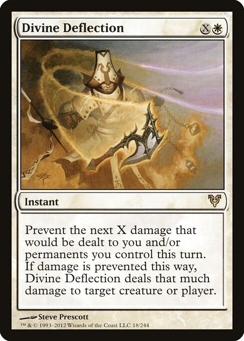 Divine Deflection – Avacyn Restored (AVR-18) Magic: The Gathering card Main image