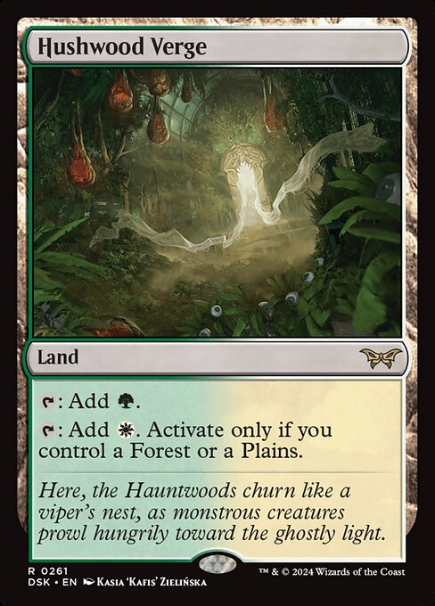 Hushwood Verge – Duskmourn: House of Horror (DSK-261) Magic: The Gathering card | LC-REM-20260804-15523470180684-ec288d76-c1f5-471b-8a53-504f88469c1b