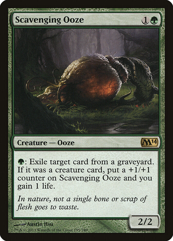Scavenging Ooze - Magic 2014 (Rare) [M14-195] Immagine principale del prodotto