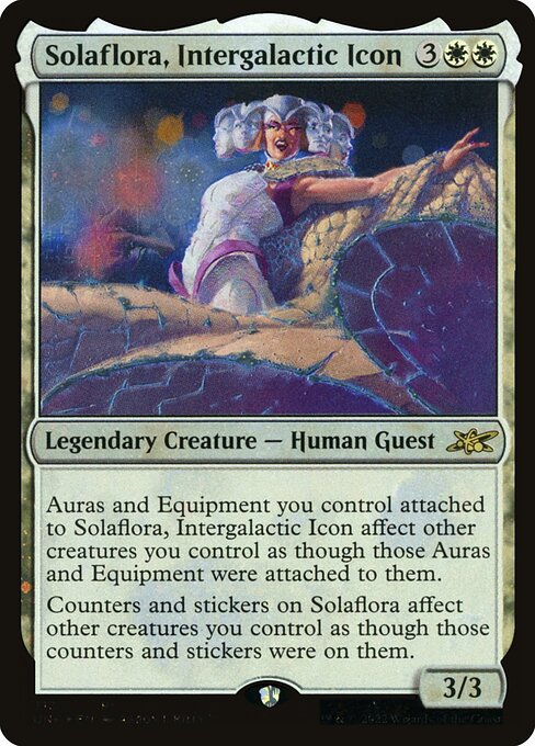 Solaflora, Intergalactic Icon – Unfinity (UNF-313) Magic: The Gathering card | LC-REM-20260804-15151642116428-ec35de35-bbb3-479f-8e0e-4d937b86d8fe