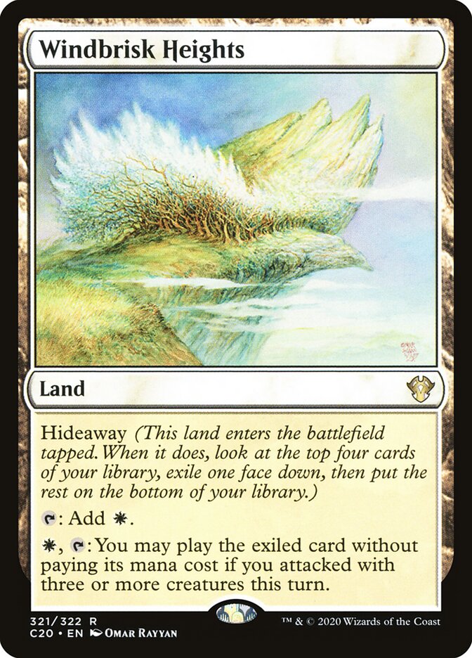 Windbrisk Heights - Commander: Ikoria (Rare) [C20-321]