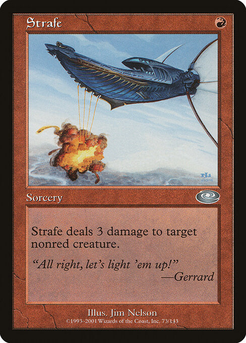 Strafe – Planeshift (PLS-73) Magic: The Gathering card | LC-REM-20260804-15526174982476-ec8b77cf-9c1e-4c8f-b452-295cc1570d0e