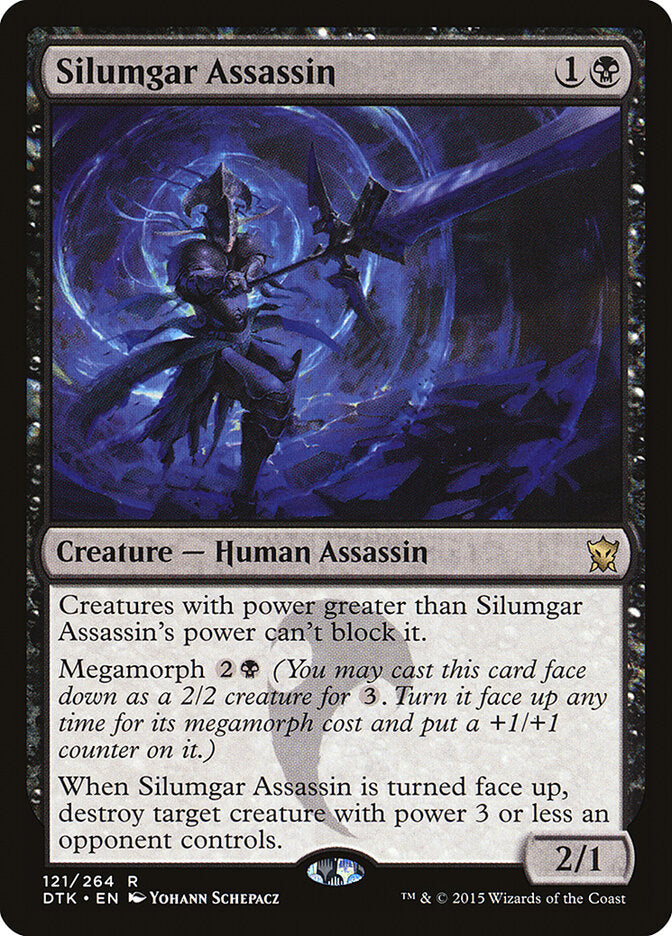 Silumgar Assassin - Dragons of Tarkir (Rare) [DTK-121]