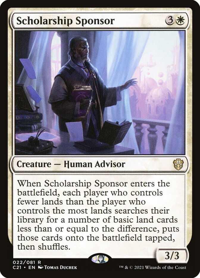 Scholarship Sponsor - Commander: Strixhaven (Rare) [C21-22]