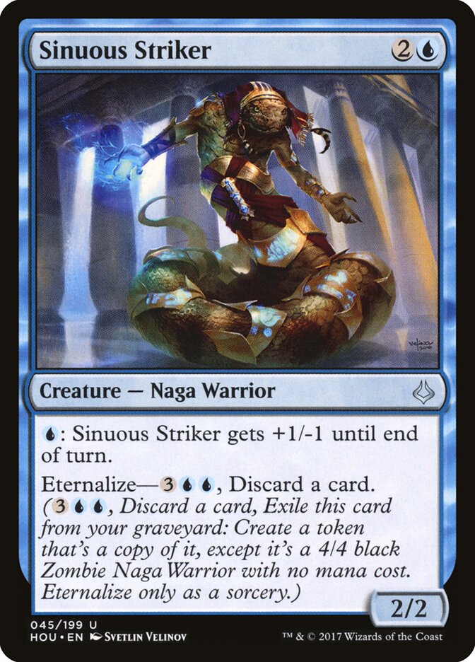 Sinuous Striker - Hour of Devastation (Uncommon) [HOU-45]