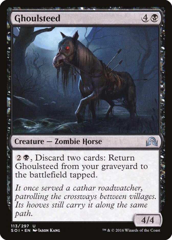 Ghoulsteed - Shadows over Innistrad (Uncommon) [SOI-113] Image principale du produit