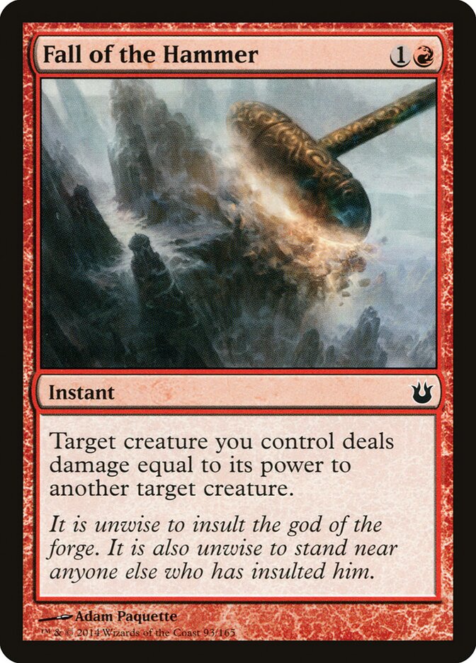 Fall of the Hammer - Born of the Gods (Common) [BNG-93]