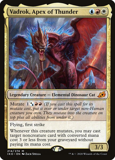 Vadrok, Apex of Thunder – Ikoria: Lair of Behemoths (IKO-214) Magic: The Gathering card | LC-REM-20260804-15151780135244-ed7b0256-d342-4523-9516-6a007bf51825