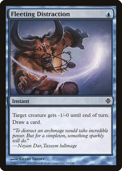 Fleeting Distraction – Rise of the Eldrazi (ROE-67) Magic: The Gathering card