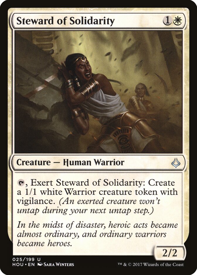 Steward of Solidarity - Hour of Devastation (Uncommon) [HOU-25] Main image