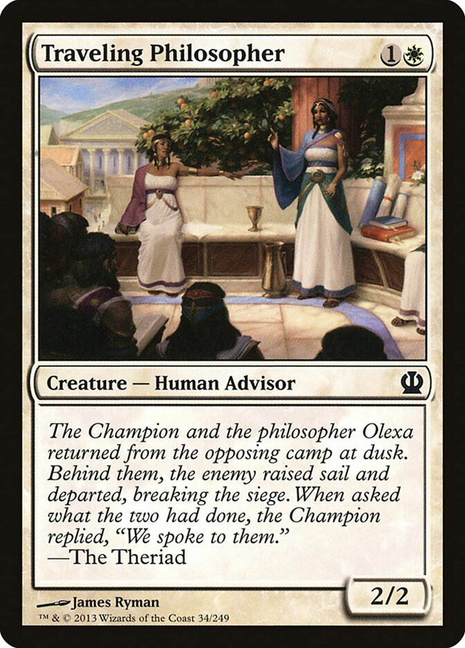 Traveling Philosopher - Theros (Common) [THS-34] Hauptbild