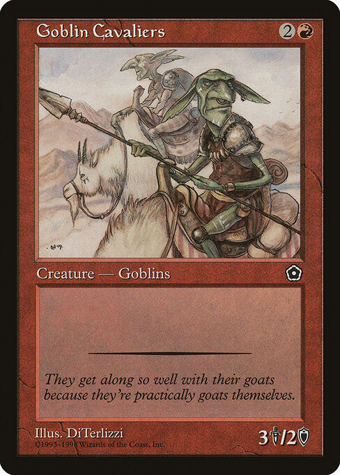 Goblin Cavaliers – Portal Second Age (P02-95) Magic: The Gathering card | LC-REM-20260804-15340032983372-edc6ea02-0642-4fc5-b50c-543dc393bfdd