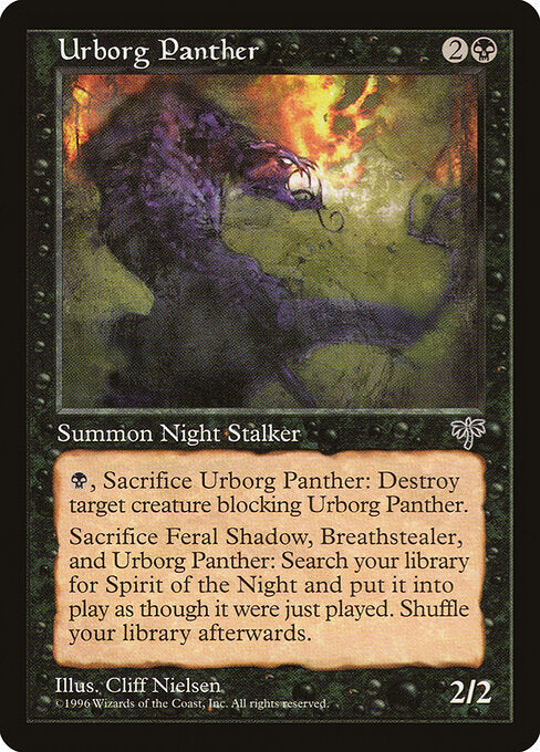 Urborg Panther – Mirage (MIR-150) Magic: The Gathering card | LC-REM-20260804-15340140560716-edc9ff0f-adec-4d39-b281-98c5862f506b