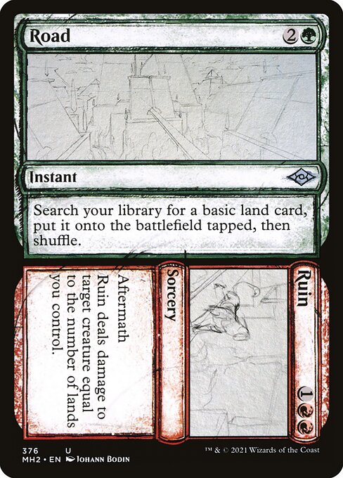 Road // Ruin – Modern Horizons 2 (MH2-376) Magic: The Gathering card | LC-REM-20260804-15151094792524-edf8a080-2327-4ae0-97bc-ed488a619797