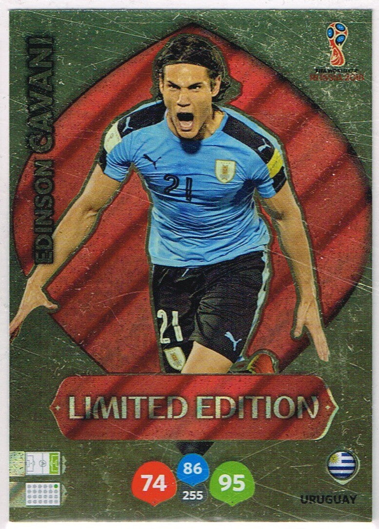 Edinson Cavani - 2018 FIFA World Cup Russia Adrenalyn XL Limited Edition #LE-EC - Near Mint