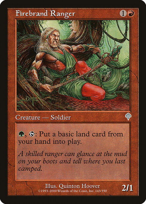 Firebrand Ranger – Invasion (INV-143) Magic: The Gathering card Hoofdafbeelding