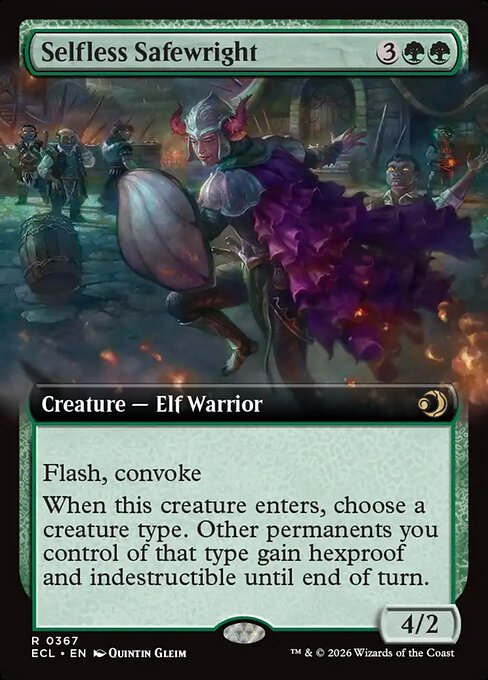 Selfless Safewright – Lorwyn Eclipsed (ECL-367) Magic: The Gathering card | LC-REM-20260804-15544014242124-ee08e321-6011-4545-920f-5b35180e896b