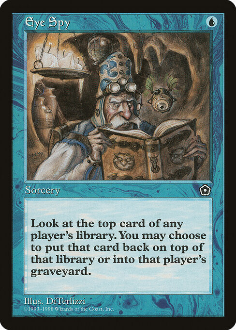Eye Spy – Portal Second Age (P02-39) Magic: The Gathering card | LC-REM-20260804-15339557159244-ee109b81-96ef-494a-9d6d-0ea4a49b76a0