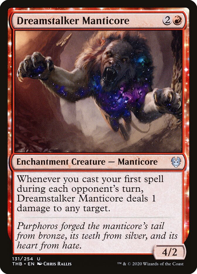Dreamstalker Manticore - Theros Beyond Death (Uncommon) [THB-131]