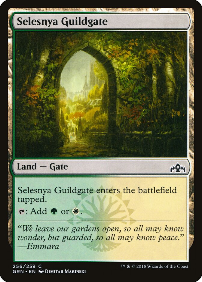 Selesnya Guildgate (V.2) - Guilds of Ravnica (Common) [GRN-256]