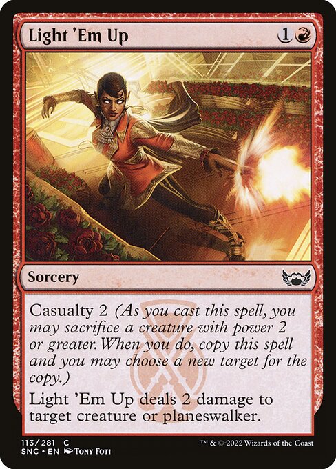 Light 'Em Up – Streets of New Capenna (SNC-113) Magic: The Gathering card | LC-REM-20260804-15909432197452-ee31d56a-9b7e-4de0-81cb-3b7c76b6fbd5 Hoofdafbeelding