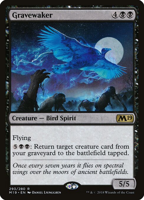 Gravewaker – Core 2019 (M19-293) Magic: The Gathering card