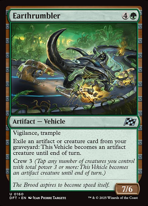 Earthrumbler – Aetherdrift (DFT-160) Magic: The Gathering card