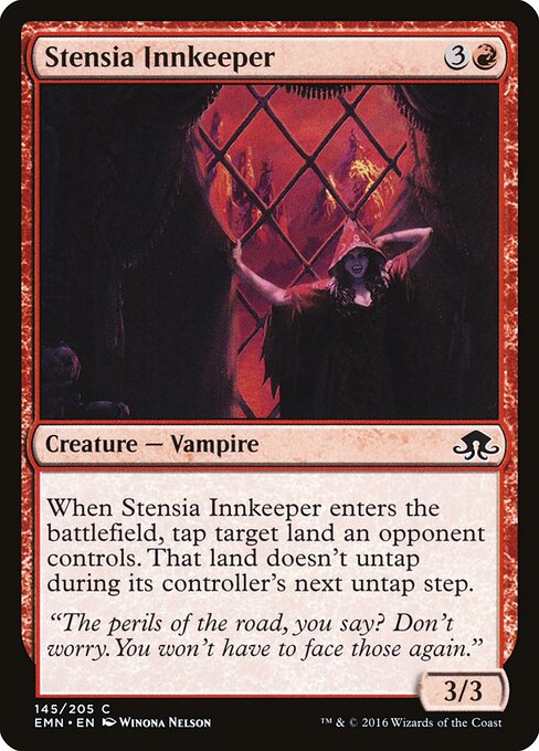 Stensia Innkeeper – Eldritch Moon (EMN-145) Magic: The Gathering card