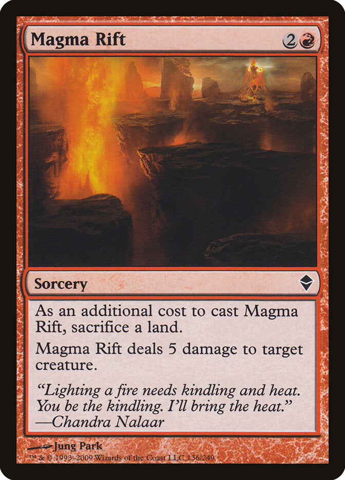 Magma Rift - Zendikar (Common) [ZEN-136]
