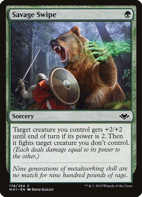 Savage Swipe – Modern Horizons (MH1-178) Magic: The Gathering card | LC-REM-20260804-15609031000396-eea7e77c-ede5-41bd-b766-9a76ce691607