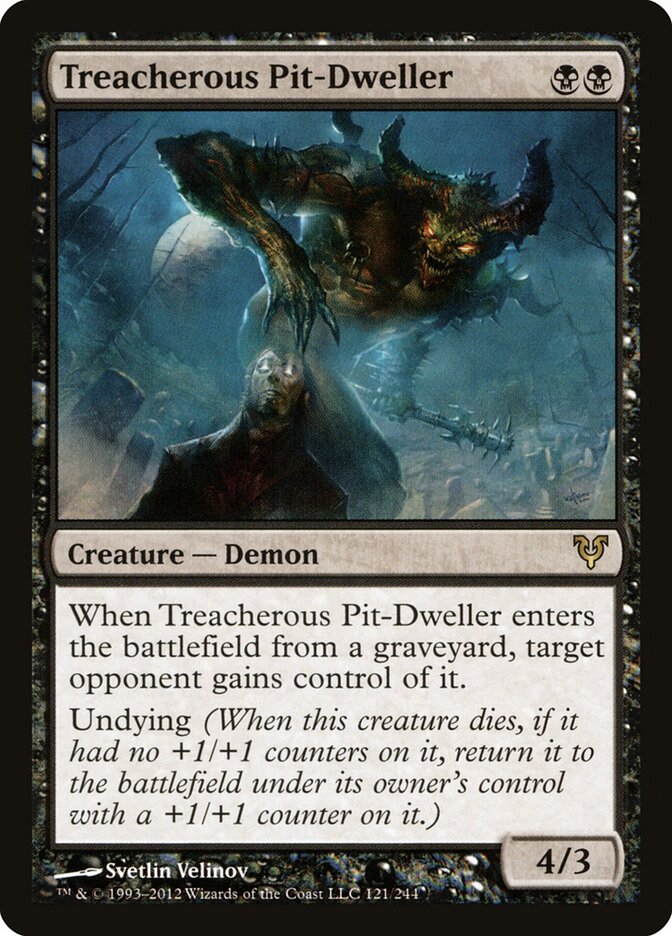 Treacherous Pit-Dweller - Avacyn Restored (Rare) [AVR-121] Image principale du produit