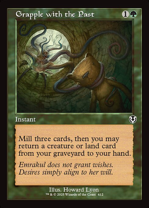 Grapple with the Past – Innistrad Remastered (INR-412) Magic: The Gathering card | LC-REM-20260804-15340034687308-eee02fa9-10a2-4fed-b825-612c52bed9e6