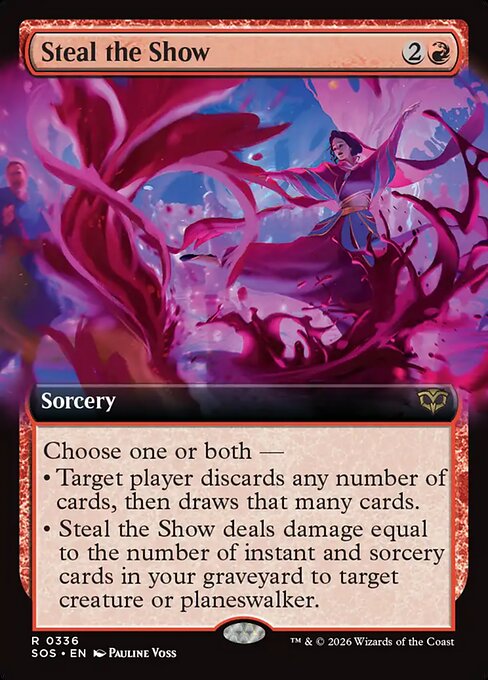 Steal the Show – Secrets of Strixhaven (SOS-336) Magic: The Gathering card | LC-REM-20260804-15765060419916-eeee78ed-5cb9-4768-87d3-567f1b0ba305 Main image
