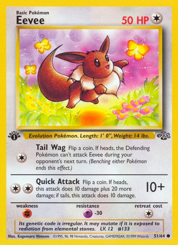 Eevee – Jungle 51 – Pokémon TCG single card | Lichcards Hoofdafbeelding