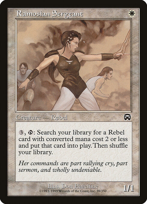 Ramosian Sergeant – Mercadian Masques (MMQ-39) Magic: The Gathering card | LC-REM-20260804-15526086377804-ef2b036d-5721-4a6e-bf43-69148b90da10