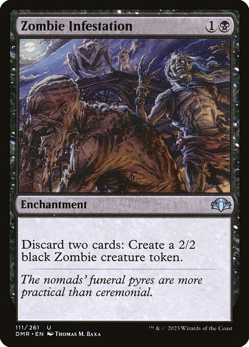 Zombie Infestation – Dominaria Remastered (DMR-111) Magic: The Gathering card | LC-REM-20260804-15150945304908-ef2c8aca-3ade-46b0-8366-ab3b244eca01