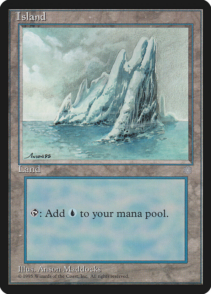 Magic-kaart Island ICE-368 uit Ice Age (Land)