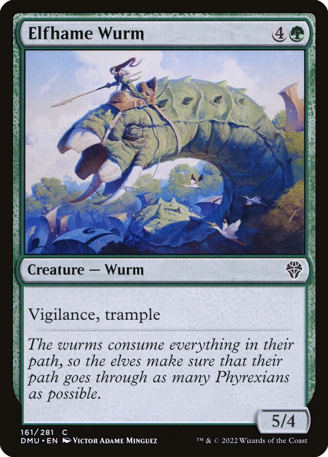 Elfhame Wurm - Dominaria United (Common) [DMU-161] Imagen principal del producto