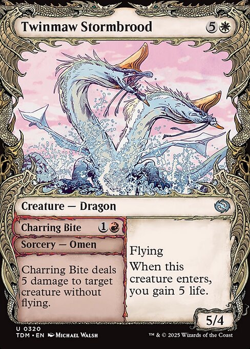 Twinmaw Stormbrood // Charring Bite – Tarkir: Dragonstorm (TDM-320) Magic: The Gathering card | LC-REM-20260804-15401853026636-ef466256-7d9c-46d0-a860-a0db6930db61