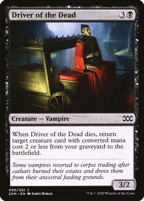 Driver of the Dead – Double Masters (2XM-90) Magic: The Gathering card Main image
