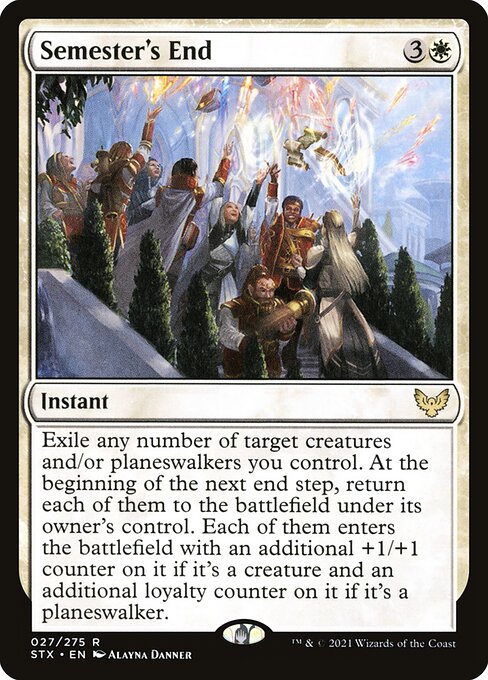 Semester's End – Strixhaven: School of Mages (STX-27) Magic: The Gathering card | LC-REM-20260804-15339651137868-ef4743f7-28db-4d72-bfce-09cfbe413514