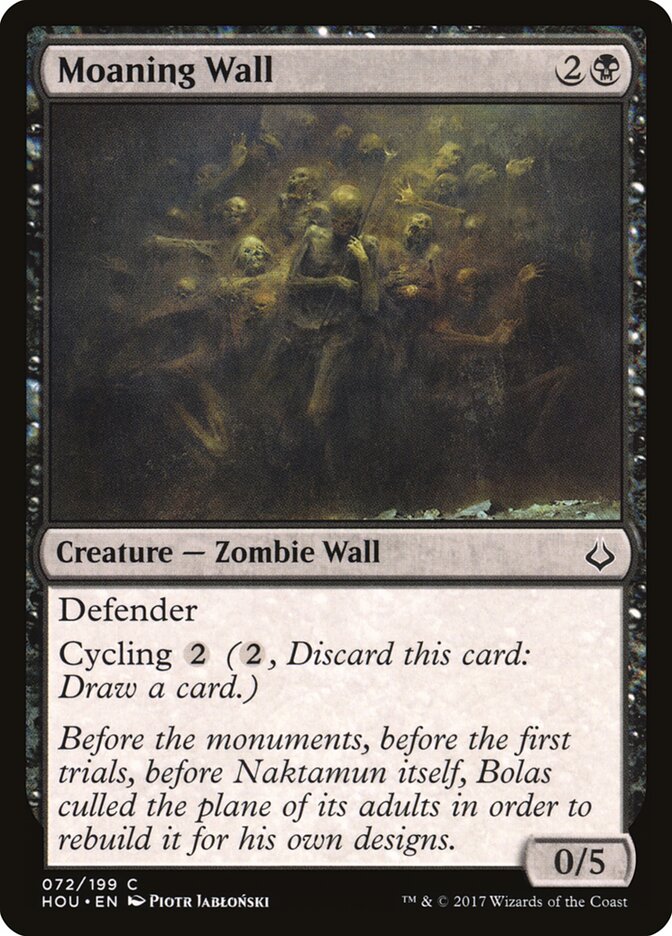Moaning Wall - Hour of Devastation (Common) [HOU-72]