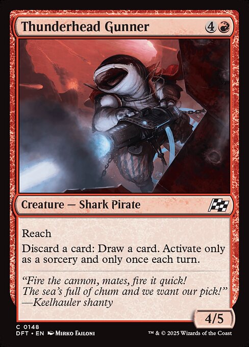 Thunderhead Gunner – Aetherdrift (DFT-148) Magic: The Gathering card | LC-REM-20260804-15340136497484-ef537868-b2cb-4bbd-a935-b7f73f19bd06 Immagine principale del prodotto